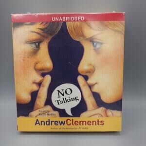 No Talking by Andrew Clements 2007, Compact Disc, Unabridged Sealed New